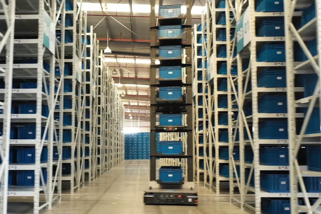 Guozi Intelligent Storage Solution in Healthcare Warehousing